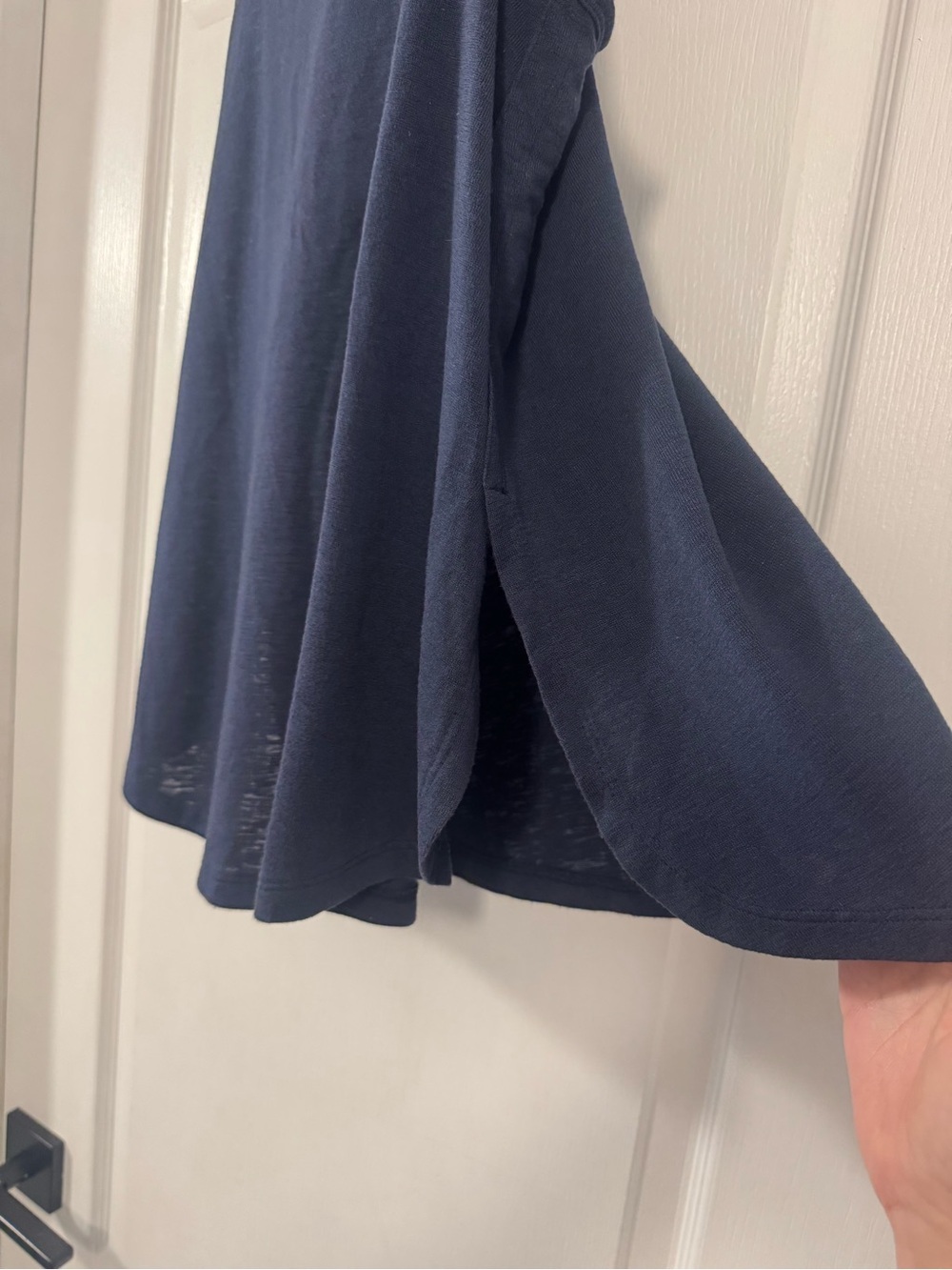 Athleta Navy Blue Scoop Neck Performance Tank - Picture 3 of 7
